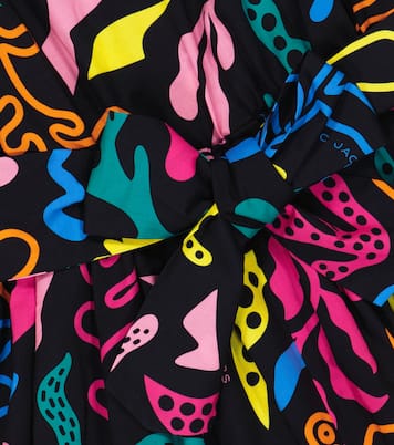 Printed cotton jumpsuit | Marc Jacobs Kids