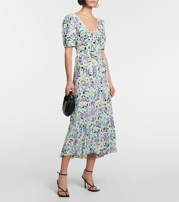 Robe midi Fiona en coton | Diane von Furstenberg