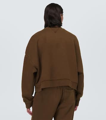 Box Crew cotton sweatshirt | Entire Studios