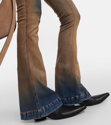 Harley low-rise flared jeans | KNWLS