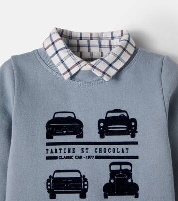 Baby set of sweatshirt, top, and pants | Tartine et Chocolat