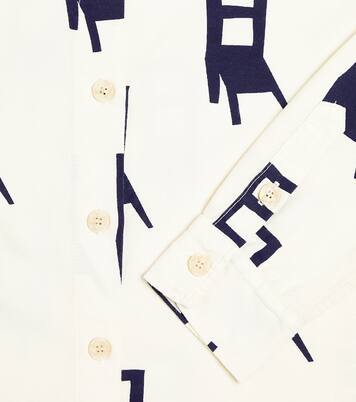 Have A Seat cotton-blend shirt | Bobo Choses