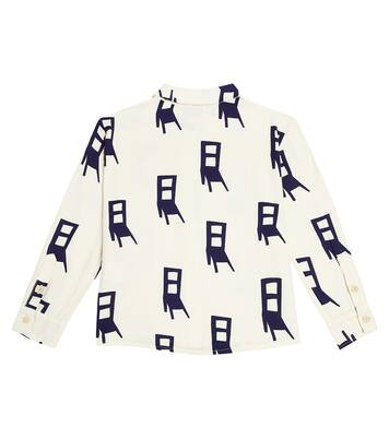 Have A Seat cotton-blend shirt | Bobo Choses