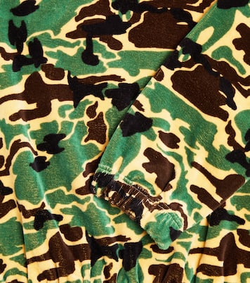 Camouflage velour sweatshirt | Mini Rodini