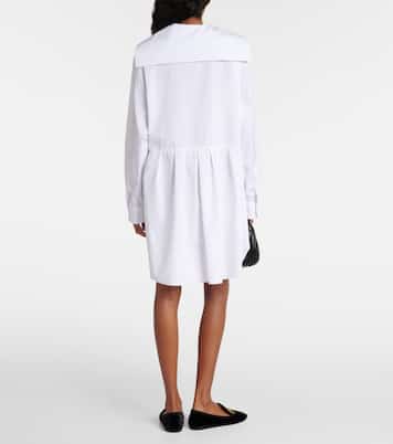 Robe chemise en coton | Miu Miu