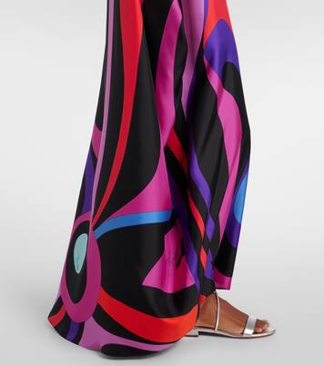Kaftan Marmo aus Seiden-Twill | Pucci