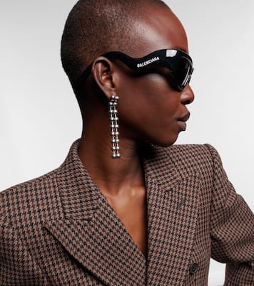 Hamptons rectangular sunglasses | Balenciaga