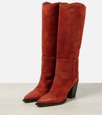 Cece 80 suede knee-high boots | Jimmy Choo