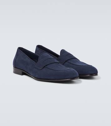 Appia leather penny loafers | Brioni