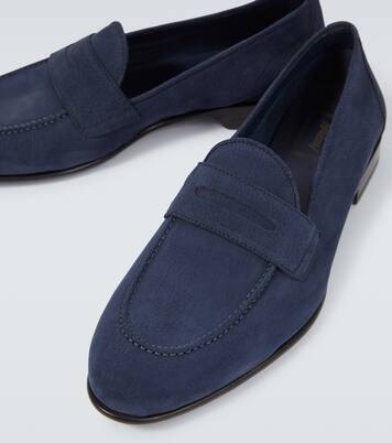 Appia leather penny loafers | Brioni
