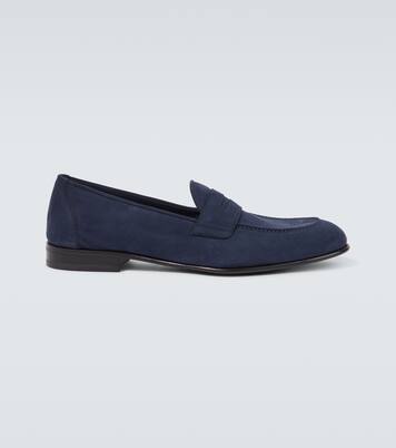 Appia leather penny loafers | Brioni