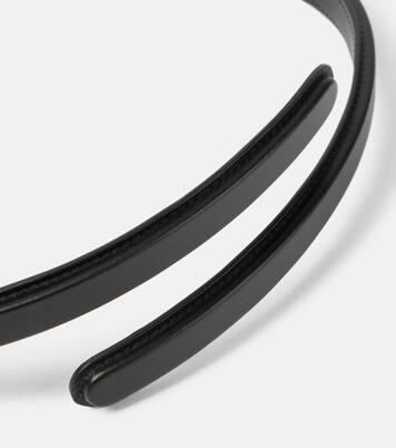 Cintura Flex Thin Twist in pelle | Alaïa