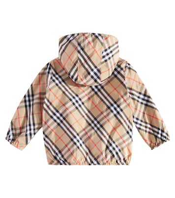 Burberry Check reversible technical jacket | Burberry Kids