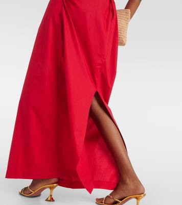 Robe longue en coton | Adriana Degreas