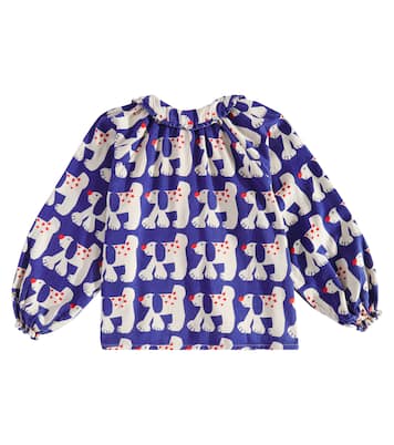Fairy Dog cotton-blend blouse | Bobo Choses