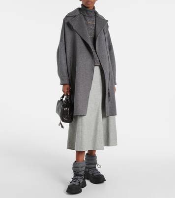 Leather-trimmed snow boots | Brunello Cucinelli