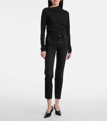 Low-Rise Tapered Jeans | Toteme