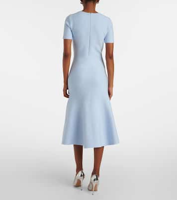 Abito da cocktail in jacquard | Oscar de la Renta