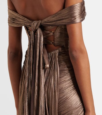 Robe longue Tia en soie | Maria Lucia Hohan