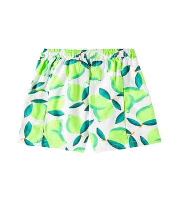 Printed cotton shorts  | Fábula