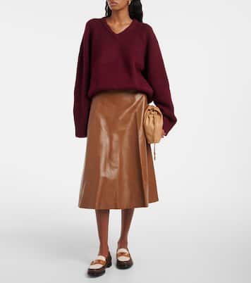 Colorblocked leather penny loafers | Tod's