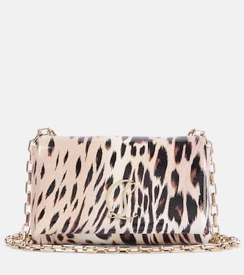 Loubi54 printed leather clutch | Christian Louboutin