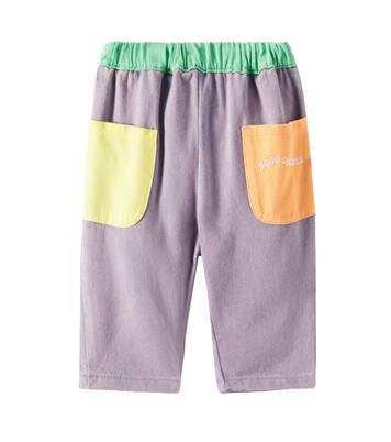 Baby colorblock cotton pants | Bobo Choses