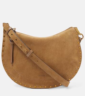 Oskan Soft Zipped suede shoulder bag | Isabel Marant