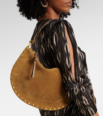Oskan Soft Zipped suede shoulder bag | Isabel Marant
