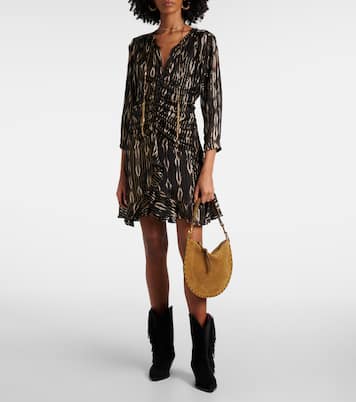 Oskan Soft Zipped suede shoulder bag | Isabel Marant