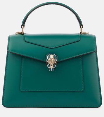 Serpenti Forever Medium leather tote bag | Bvlgari