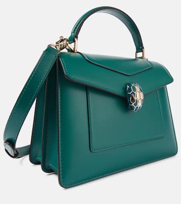 Serpenti Forever Medium leather tote bag | Bvlgari