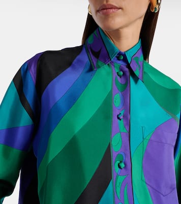 Camisa Pesci de seda  | Pucci