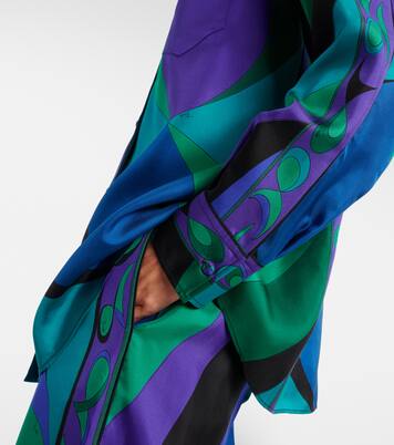Camisa Pesci de seda  | Pucci