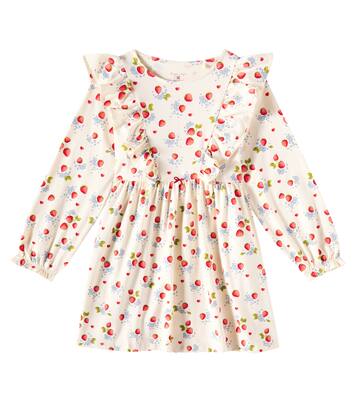 Ruffled printed cotton-blend jersey dress | Konges Sløjd