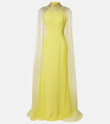 Robe longue Limelight à ornements | Jenny Packham