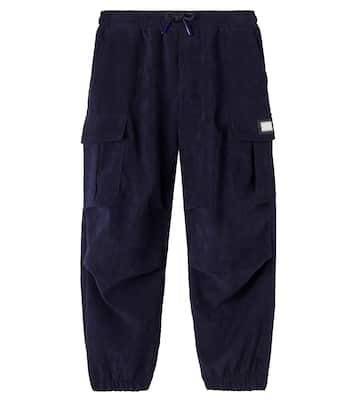 Logo corduroy cargo pants | Dolce&Gabbana Kids