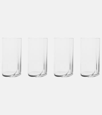 Hew set of 4 highball glasses | Zaha Hadid Design