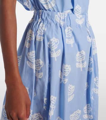 Midirock aus Baumwollpopeline | Marni