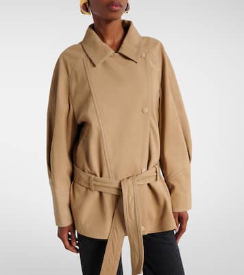 Buffy leather jacket | Nour Hammour