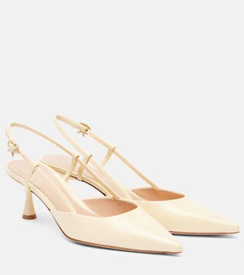 Ascent 55 leather slingback pumps | Gianvito Rossi