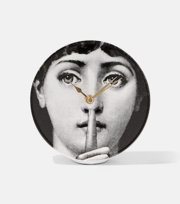 Silenzio ceramic table clock | Fornasetti