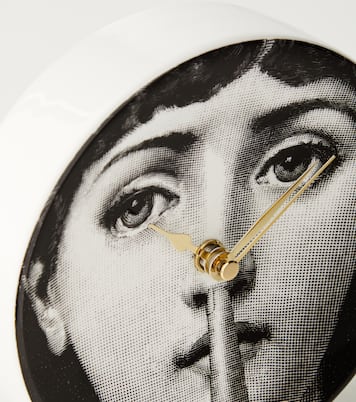 Silenzio ceramic table clock | Fornasetti