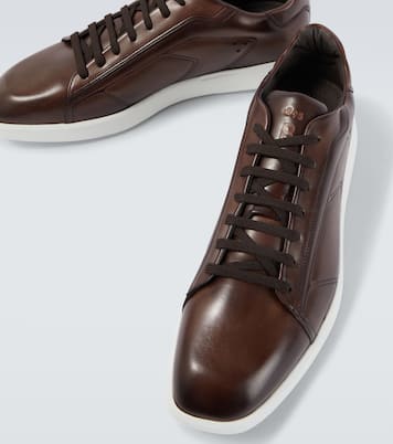 Stellar leather sneakers | Berluti