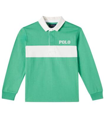 Patch-appliqué cotton polo sweater | Polo Ralph Lauren Kids