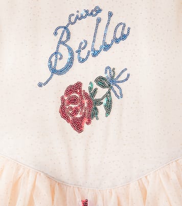 Verziertes Kleid aus Tüll | Konges Sløjd