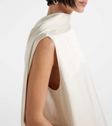 Minikleid Cocoon aus Satin | Toteme