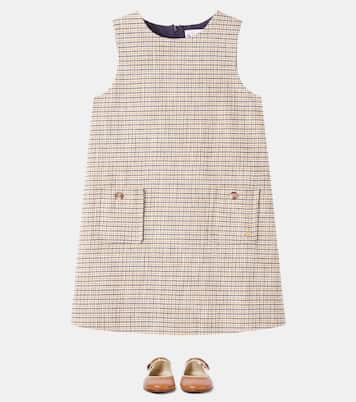 Jinette棉质与羊毛混纺连衣裙 | Bonpoint