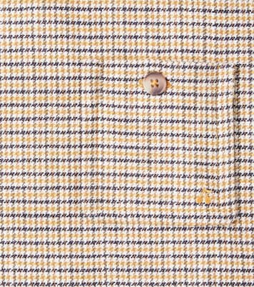 Jinette棉质与羊毛混纺连衣裙 | Bonpoint