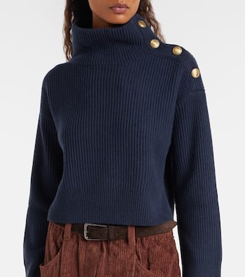 Wool, cashmere, and silk sweater | Brunello Cucinelli